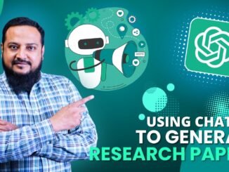 How to Use ChatGPT to Generate Research Papers | AI Guide for Beginners