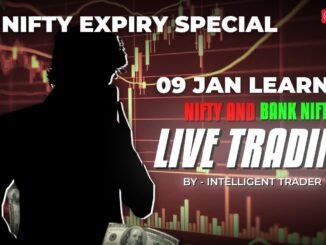 LIVE TRADING NIFTY50 , BANKNIFTY  and CRYPTO | 09/01/2025 | Stock Market For Beginners | Bitcoin