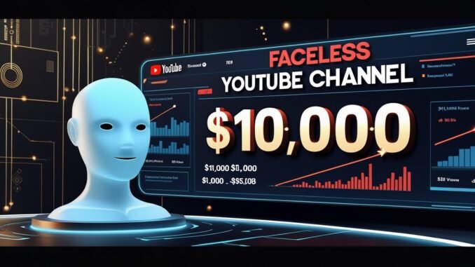 Unlock $10,000/Month with Faceless YouTube: A Complete AI Guide