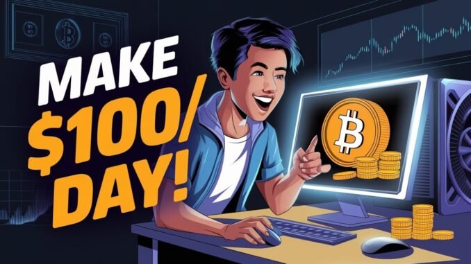 How I Make $100/Day Crypto Mining in 2025 🤑 (Step-by-Step Guide!)