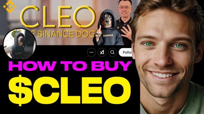 How to Buy $CLEO Binance's Dog Token Crypto Coin - Full Guide