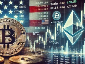 Bitcoin & Ethereum Move in Lockstep With U.S. Stocks As Tariff Concerns Weigh On Markets