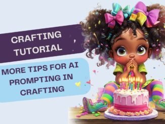Fun AI Prompting for Crafters - Beginners guide for creating crafty images using prompts