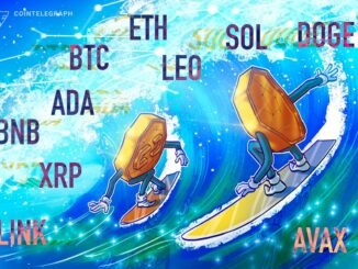 BTC, ETH, XRP, BNB, SOL, DOGE, ADA, LEO, LINK, AVAX