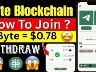 Byte Blockchain Mining App Full update | How to Withdraw & Swap Byte Tokens | Real or Fake Review😍