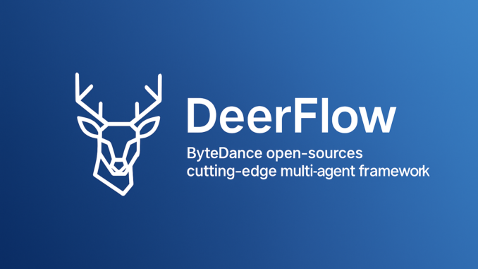ByteDance Open-Sources DeerFlow: A Modular Multi-Agent Framework for Deep Research ByteDance Open-Sources DeerFlow: A Modular Multi-Agent Framework for Deep Research Automation