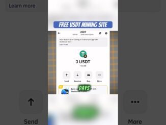 Free Crypto Mining 2025 - Make Money Online #freecrypto #freeusdt #makemoneyonline #crypto #shorts