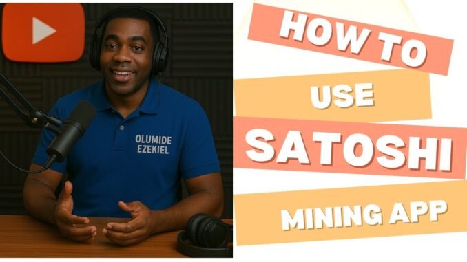 HOW TO USE SATOSHI MINING APP | EASY STEP BY STEP TUTORIAL