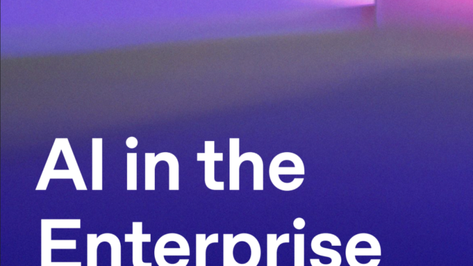 OpenAI Releases a Strategic Guide for Enterprise AI Adoption: Practical OpenAI Releases a Strategic Guide for Enterprise AI Adoption: Practical Lessons from the Field