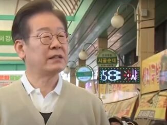 Lee Jae-myung, the frontrunner in the South Korean presidential elections.
