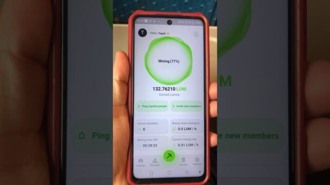 Yang paham paham aja 🤣 masukin kode reff Guu080892 #airdrop #cryptomining