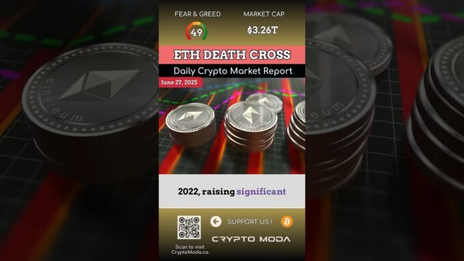 Crypto Moda Daily Market Report - June 27, 2025 💎 #CanadianCrypto #CryptoNews