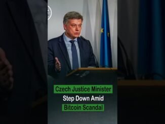 Czech Justice Minister Step Down Amid Bitcoin Scandal #shortsfeed #bitcoin #czech #cryptonews