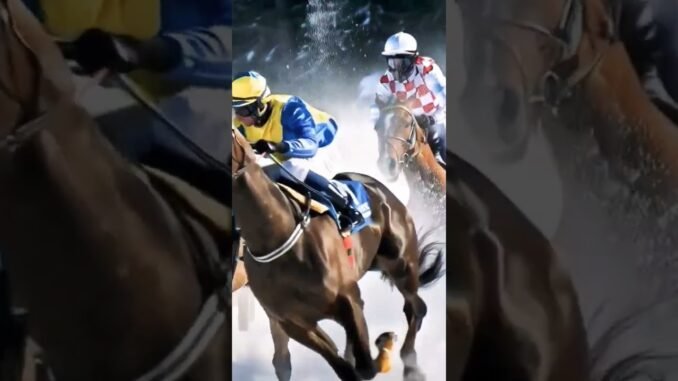 Dangerous ⚡horse racing🏁 #ai​ #youtubeshorts​ #shorts​ #viral​ #ytshorts​ #animals​