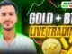 Live Crypto Trading | Bitcoin &  Gold | 24 JUNE  | #goldtrading #cryptotrading #bitcoin