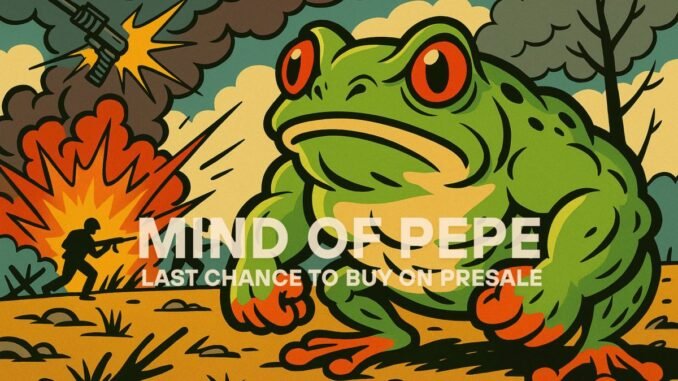 Meta Builds AI Headsets for War; MIND of Pepe Presale to End