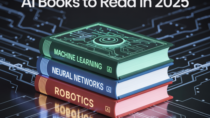 Top Artificial Intelligence AI Books to Read in 2025 Top Artificial Intelligence AI Books to Read in 2025