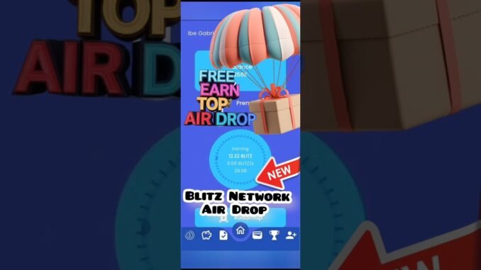 blitz Network Air drop. Daily crypto currency news.Free Air Drop. Bitcoin mining. Kyc update #crypto