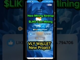 LIKE COIN- New Mining App! New Crypto Airdrop Project! #airdrop