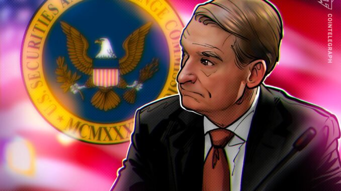 SEC Chair Paul Atkins Backs Tokenization, Marks Regulatory Shift After SEC Chair Paul Atkins Backs Tokenization, Marks Regulatory Shift After Gensler