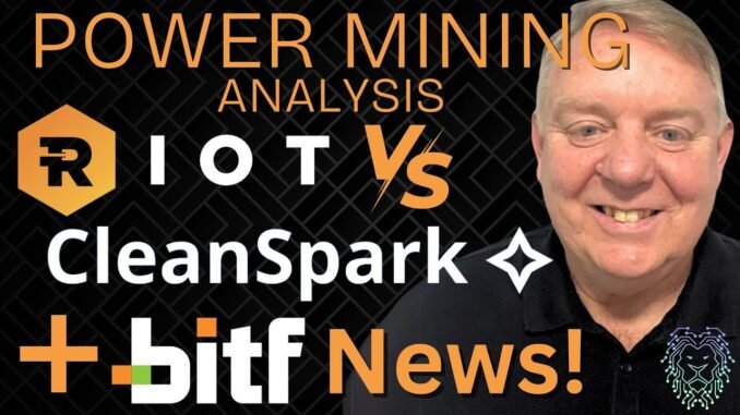 CleanSpark & RIOT Platforms Production | Latest Bitfarms News | Bitcoin Mining Stocks to Watch