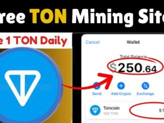 Free TON Coin Mining Site 2025 🤑 | Crypto Cloud Mining | Crypto Mining Platform | Crypto