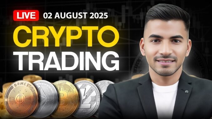 Live Crypto Trading | Bitcoin, Ethereum, Altcoin Scalping & Analysis in Real-Time