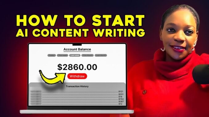 Make Money with AI Writing in 2025 | SEO Services for Beginners Using ChatGPT