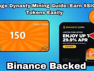 Orange Dynasty Mining Guide: Earn $SIGN Tokens Easily | Binance Backed!
