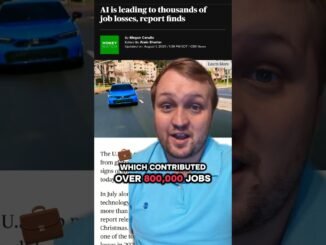 RECORD Job Loss in the Age of AI?? #aicontroversy #aitakeover #ainews #jobcuts