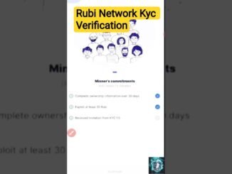 Rubi Network Kyc Verification | Rubi Network Withdrawal #rubi #rubinetwork