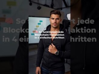 🧠 So funktioniert jede Blockchain-Transaktion in 4 einfachen Schritten