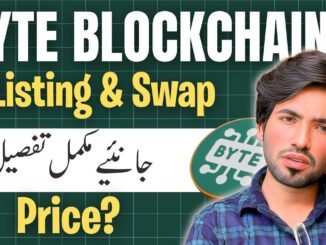 Byte Blockchain Listing & Swap | Live Byte Token Price, Mining Project & New Mining App