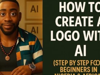 How to Create a Logo with AI (Step by Step for Beginners in Nigeria & Africa)