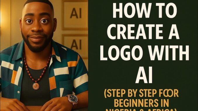 How to Create a Logo with AI (Step by Step for Beginners in Nigeria & Africa)