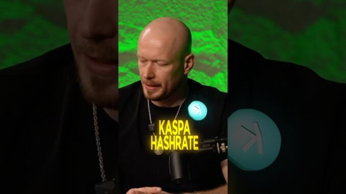 Kaspa Hash Rate einfach erklärt: Warum sie den Preis beeinflusst#kryptomining #cryptomining