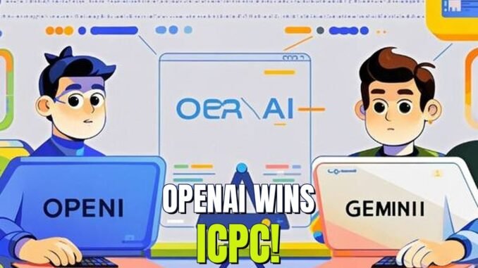 OpenAI Dominates ICPC + Major AI News!