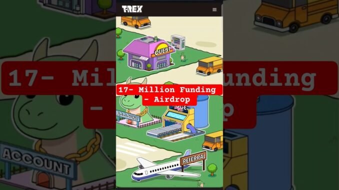 Trex Chain Airdrop Guide | 17 Million Funding | #trex #crypto #airdrop #binance