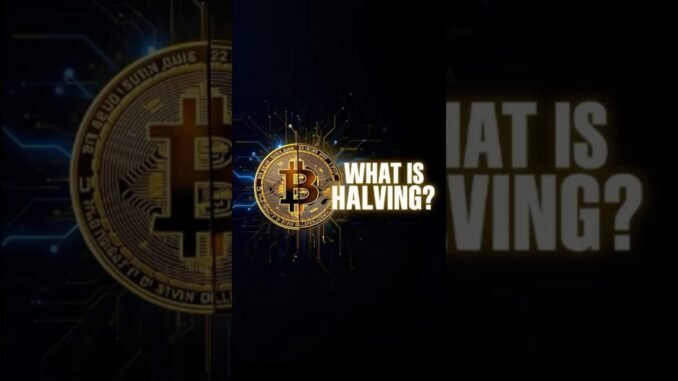 What Is Bitcoin Halving? Explained in 1 Minute! ⚡ | Crypto Compass #crypto #bitcoin  #ethereum