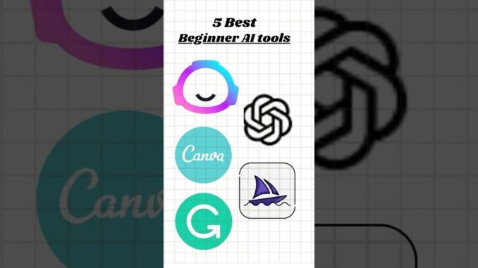 Do you know about these 5 Best AI tools for beginners? Watch This!