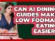 Can AI Dining Guides Make Low FODMAP Eating Easier? - Sensitive Stomach Guide