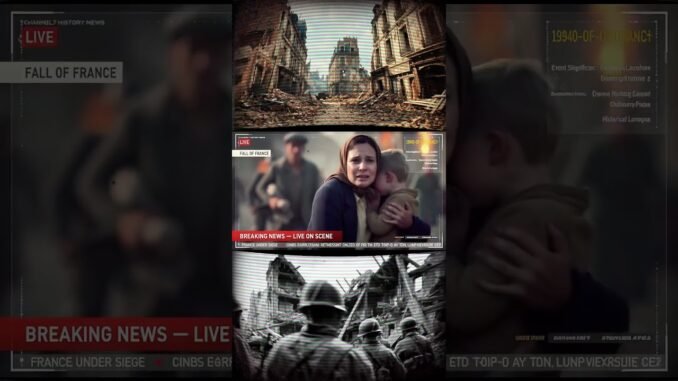 Fall of France • May 10 1940 [Today in History • AI News History] #history #historyshorts