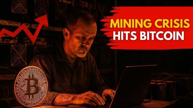 Bitcoin Mining Crisis Deepens as Costs Surge to All Time Highs