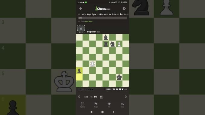 Chess :vs AI, Level 5, Beginner 850, Part-21 #chess #chessgames #games #checkmate