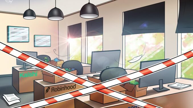Connecticut Orders Robinhood, Crypto.com, Kalshi Stop Event Contracts