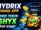 New Hydrix Mining App | Free $HYX Token | Legit or Scam.? | Full Guide