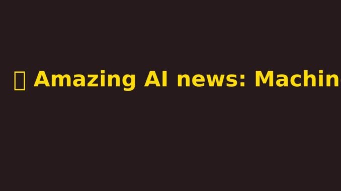 Amazing AI news: Machine learning is predicting diseases earlier than doctors.