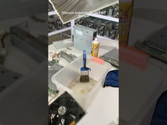 Deep Cleaning Bitcoin Miners Makes Mining Look Easy