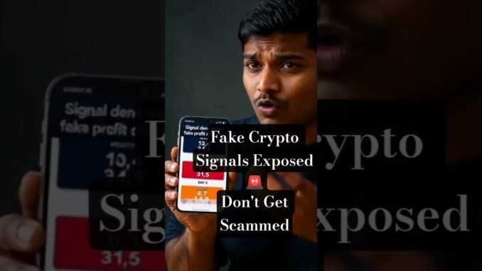 🚨Fake Crypto Signals #facts #online #crypto #crypto news #crypto news today #crypto daily #shorts