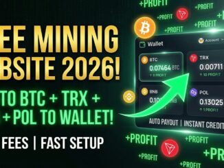 Free Cloud Mining 2026 💰 New Sites for Bitcoin & Crypto